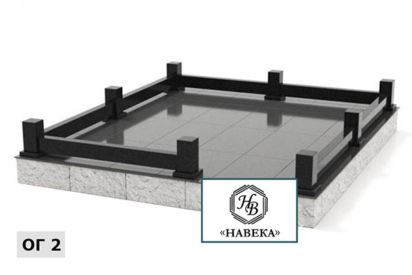 купить ограду из гранита в слониме