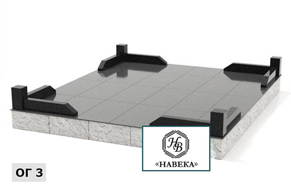 купить ограду из гранита в слониме