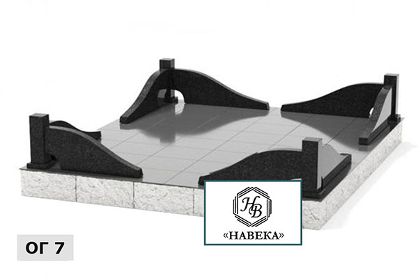 ограды из гранита слоним